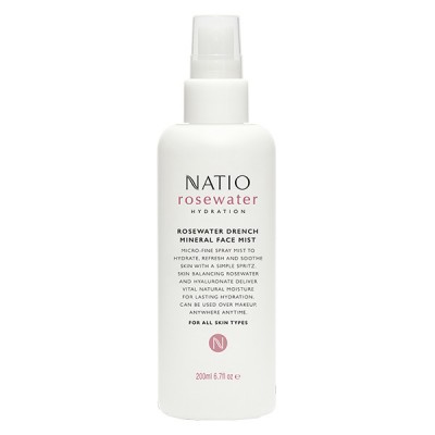 NATIO 澳洲 玫瑰水抗氧化矿物质喷雾 200ml